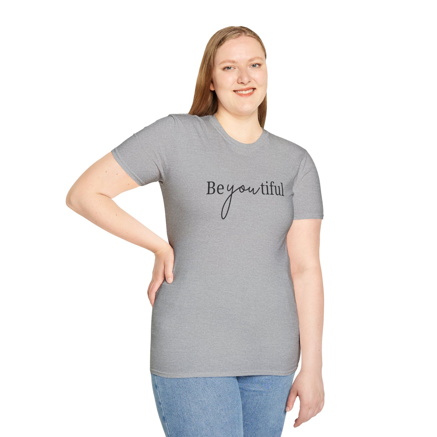 Beyoutiful Inspirational Women's Positive Message Tee