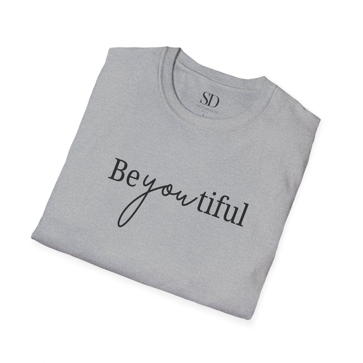 Beyoutiful Inspirational Women's Positive Message Tee