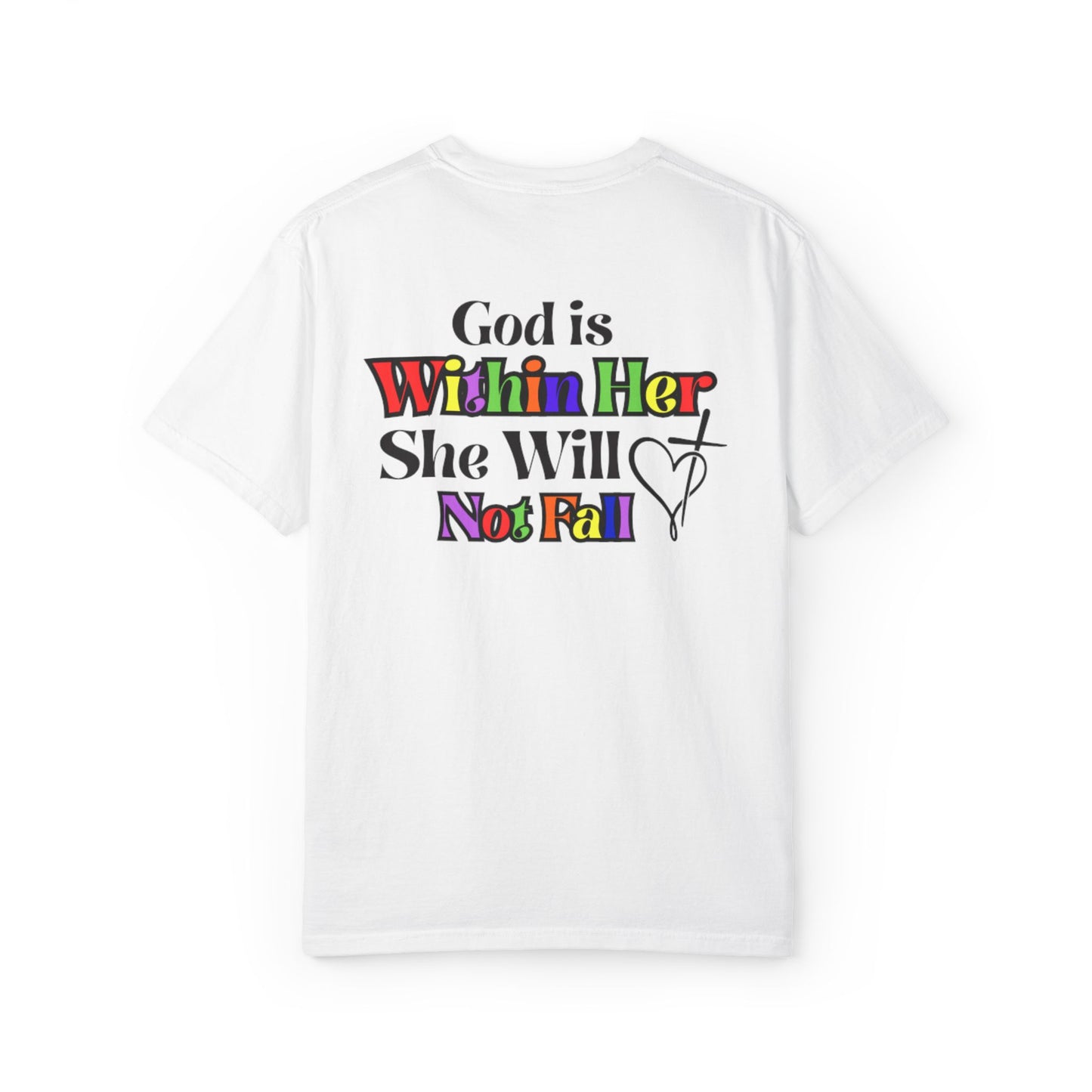 Psalm 46:5 'God Is Within Her' Faith Tee
