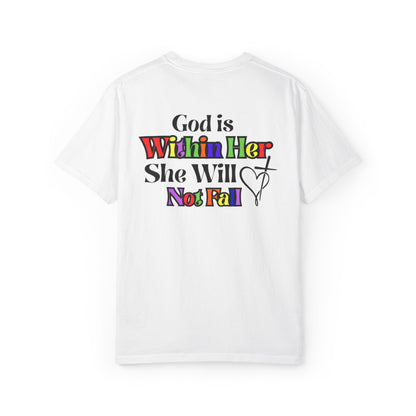 Psalm 46:5 'God Is Within Her' Faith Tee