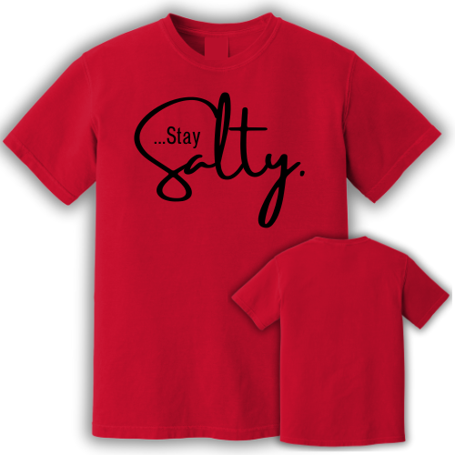 Stay Salty Tee – Bold, Simple & Full of Attitude