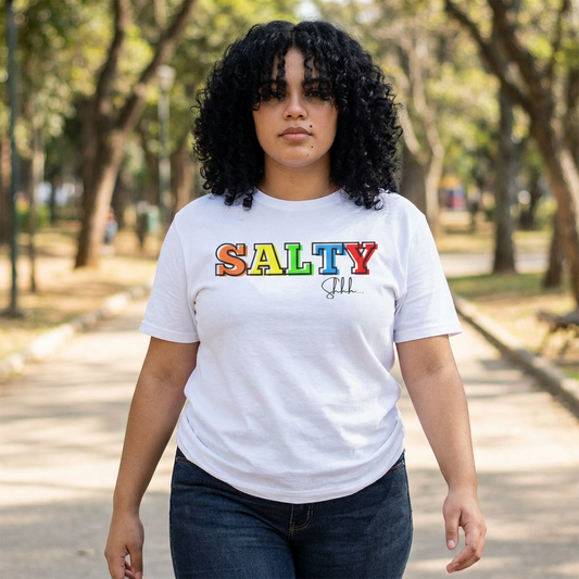 Salty Rainbow Colorful Tee