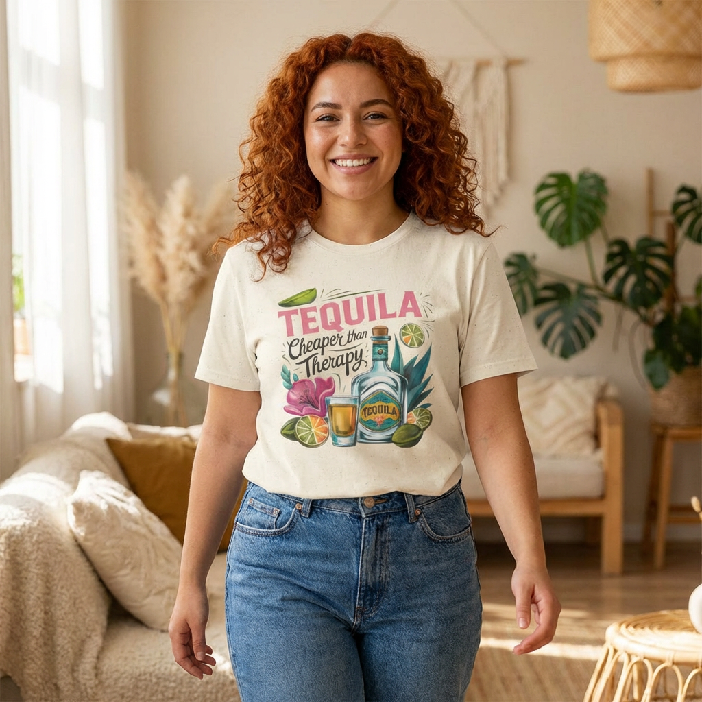 Tequila Cheaper Than Therapy T-Shirt