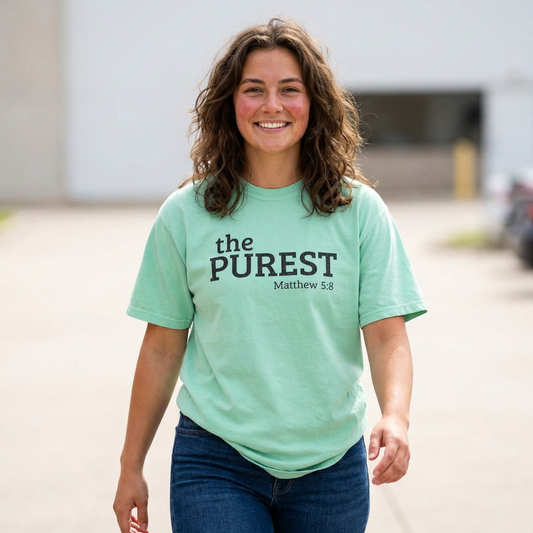 Purest Faith Embroidered T-Shirt