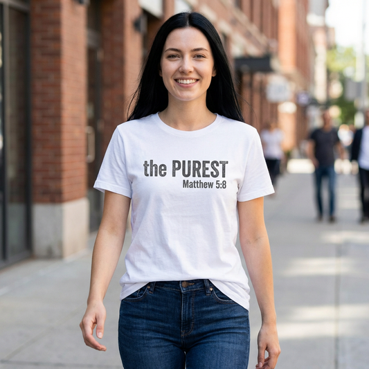 Purest Faith Embroidered T-Shirt