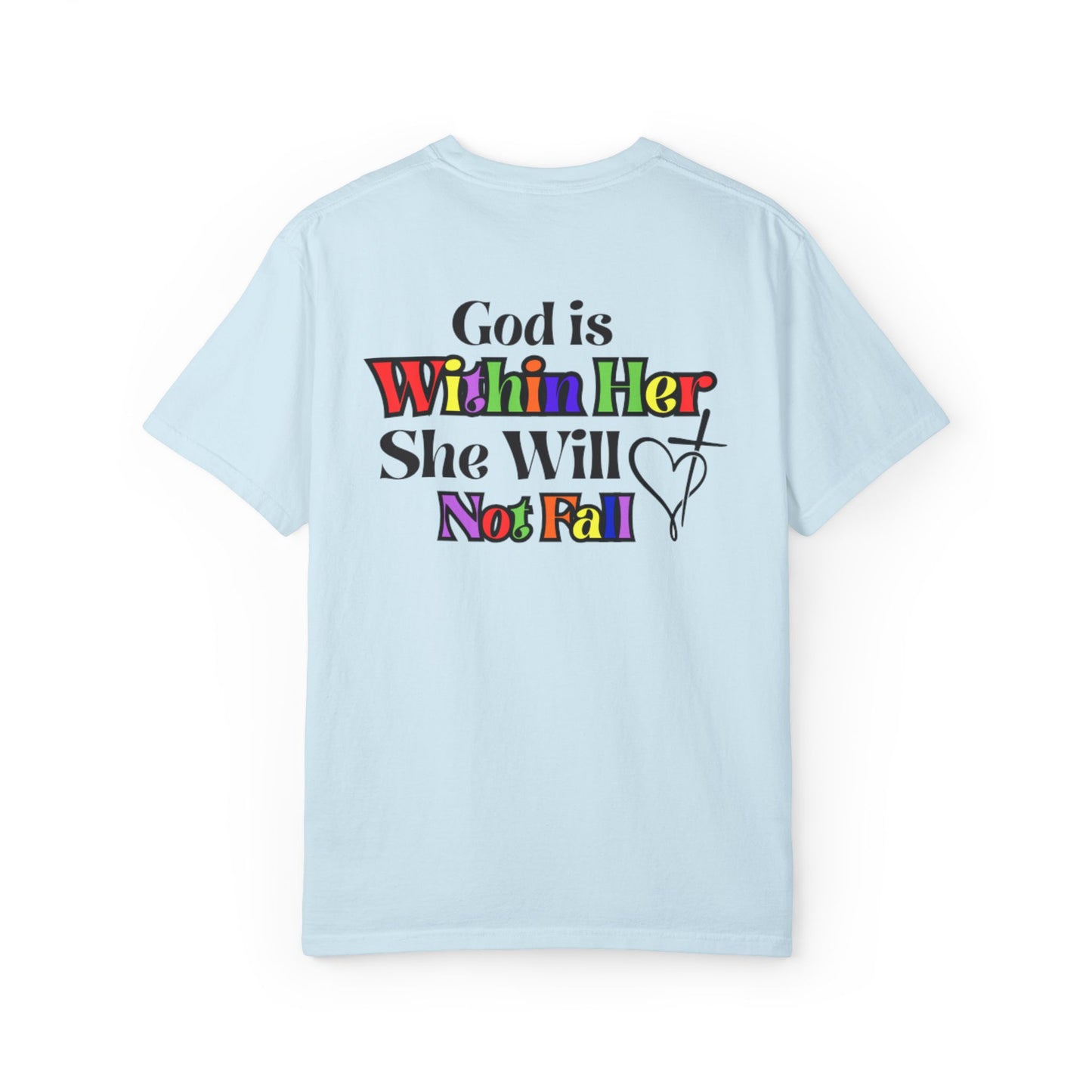 Psalm 46:5 'God Is Within Her' Faith Tee