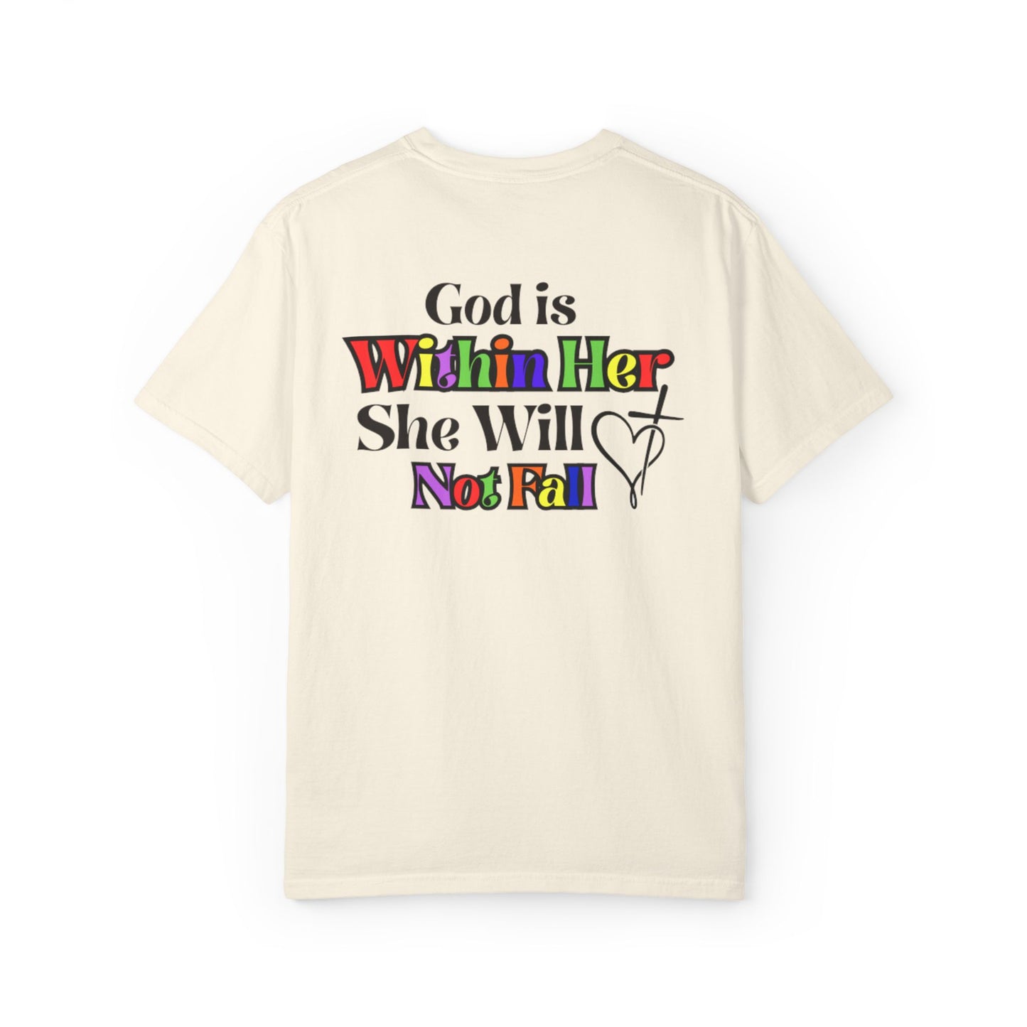 Psalm 46:5 'God Is Within Her' Faith Tee