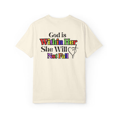 Psalm 46:5 'God Is Within Her' Faith Tee
