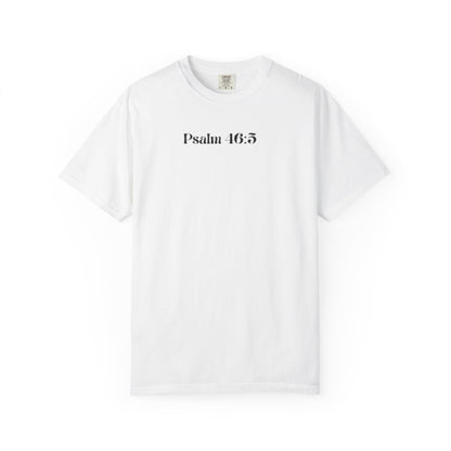 Psalm 46:5 'God Is Within Her' Faith Tee