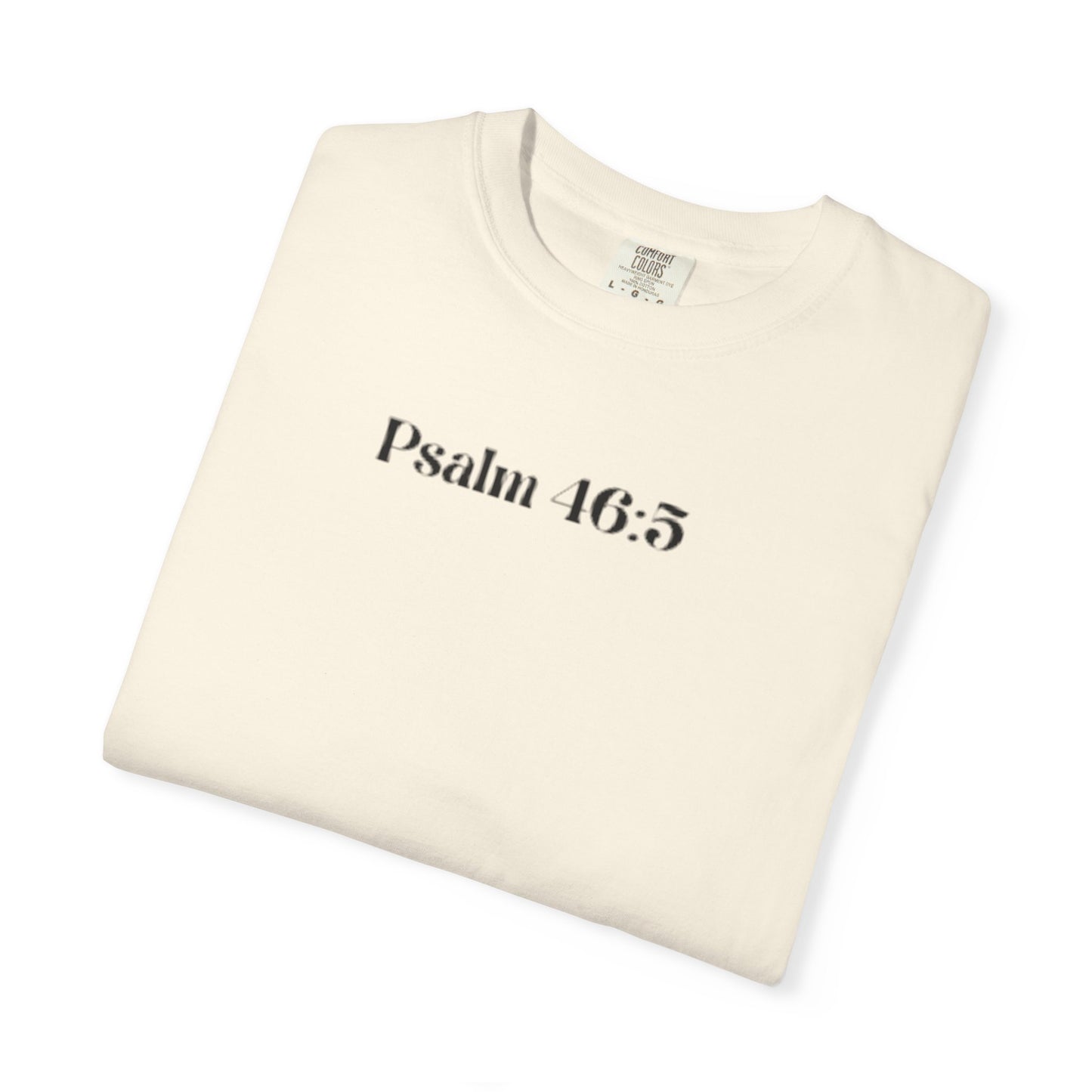 Psalm 46:5 'God Is Within Her' Faith Tee