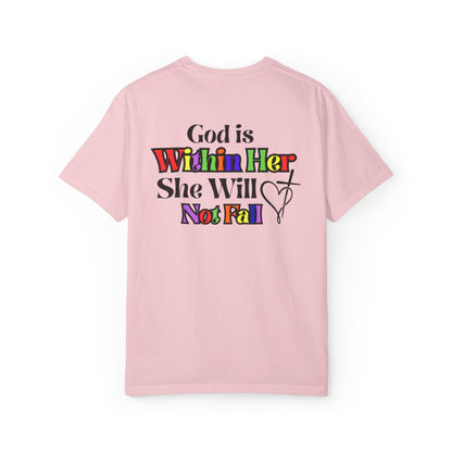 Psalm 46:5 'God Is Within Her' Faith Tee