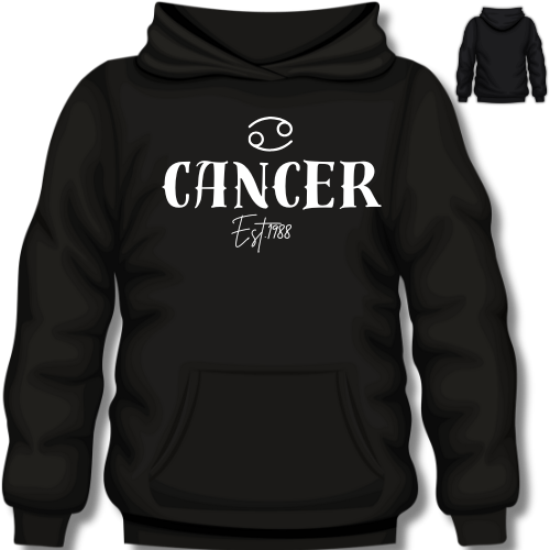 Zodiac “Est.” Personalized Hoodie | All 12 Signs Available | Unisex Astrology Hoodie