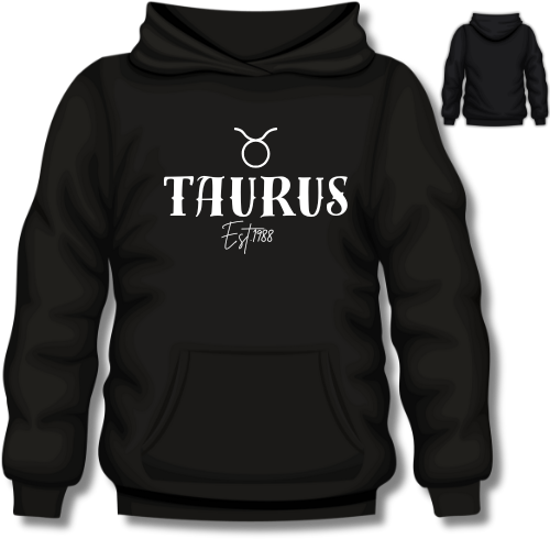 Zodiac “Est.” Personalized Hoodie | All 12 Signs Available | Unisex Astrology Hoodie
